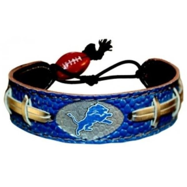 Cisco Independent Detroit Lions Team Color Football Bracelet 4421402187
